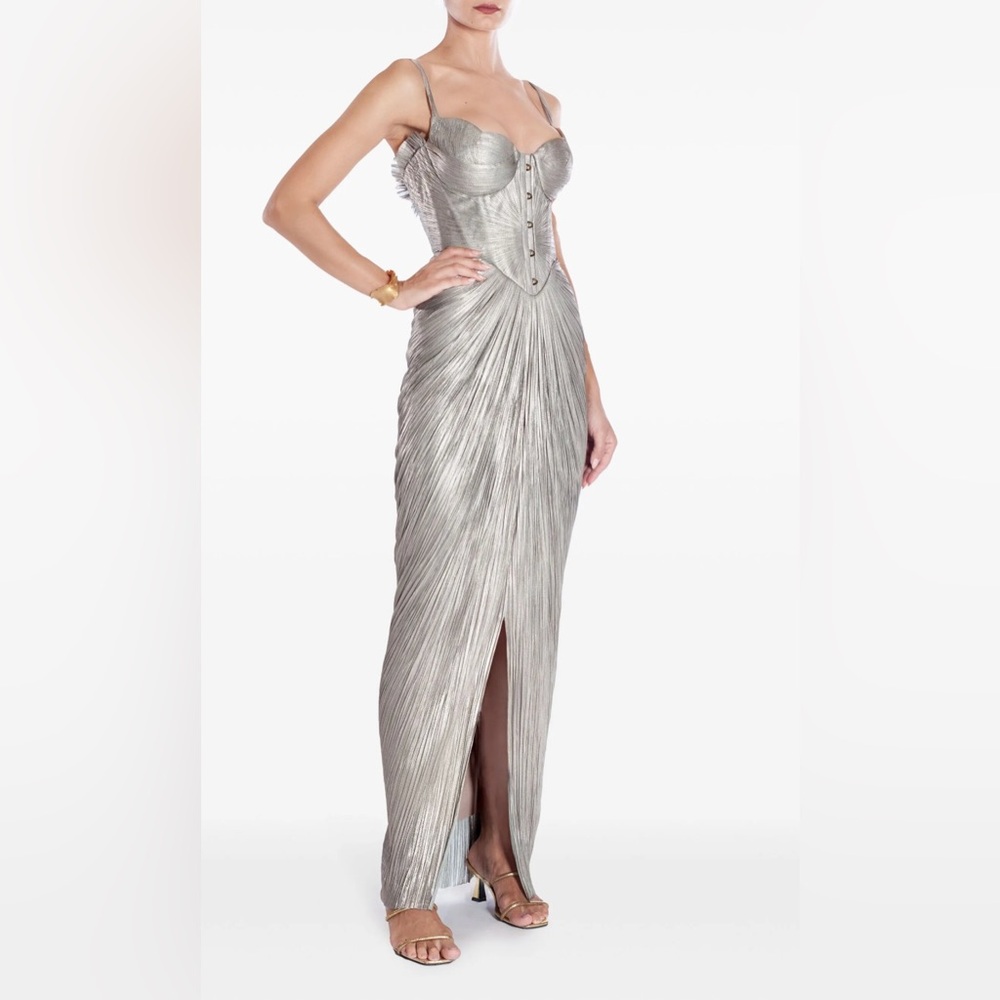 Maria Lucia Hohan Noemie Corset Slip Gown - Picture 3 of 7